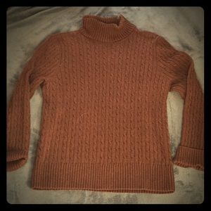 Brown Turtle Neck